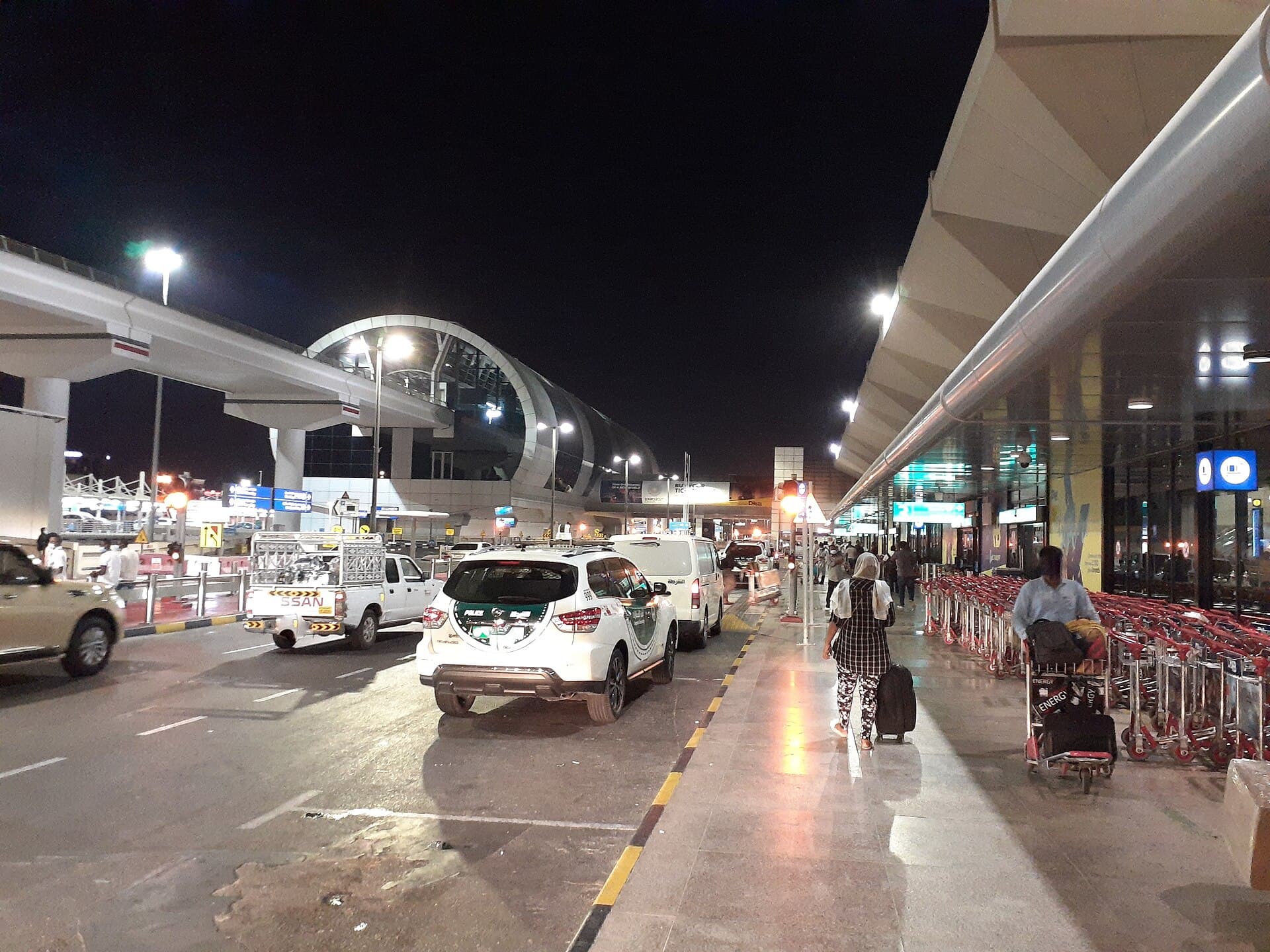 Terminal 1 car rental near Dubai International Airport DXB